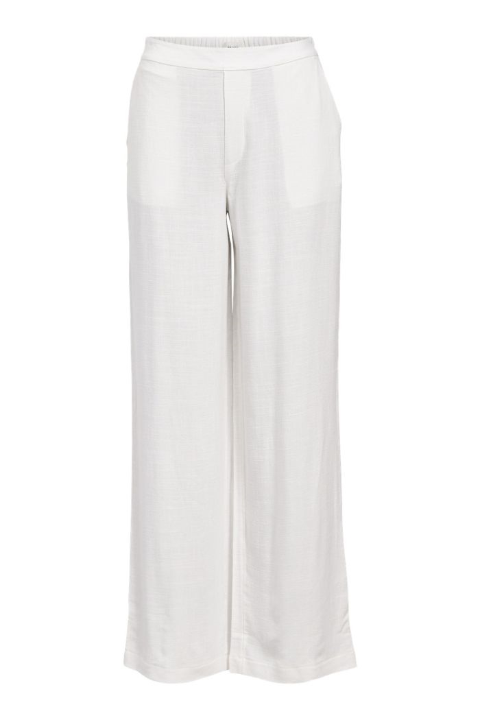 Aline wide linen pants, Cloud dancer